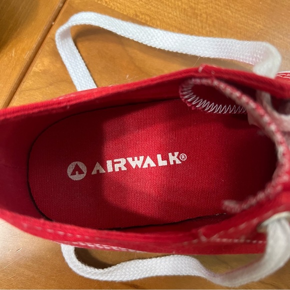 AIRWALK shoes women’s men’s size 9 red sneakers tennis shoes red unisex shoes - Picture 5 of 13